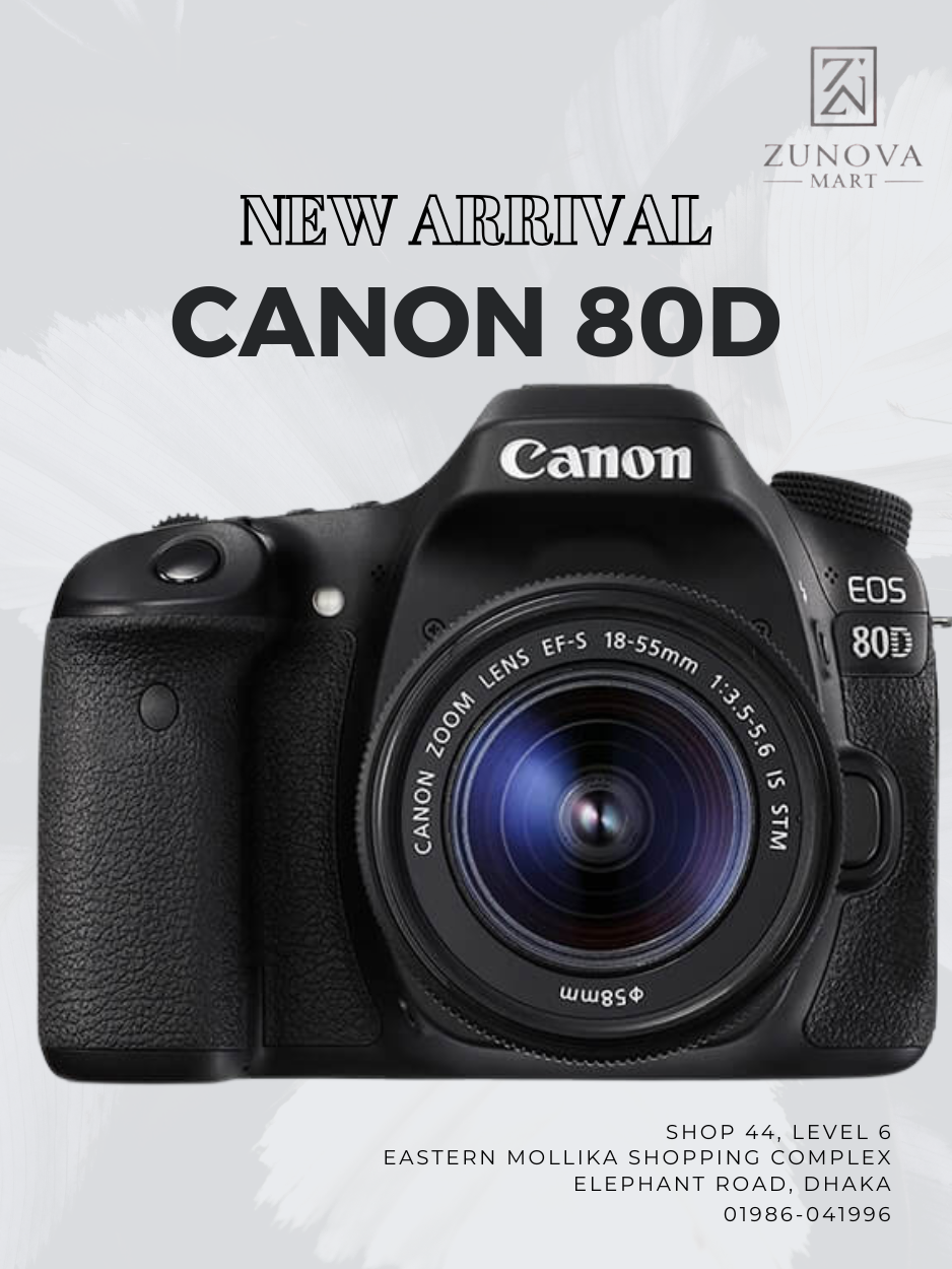 Canon 80D camera